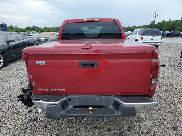 1GCDS136568179096 - 2006 CHEVROLET COLORADO BURGUNDY photo 6