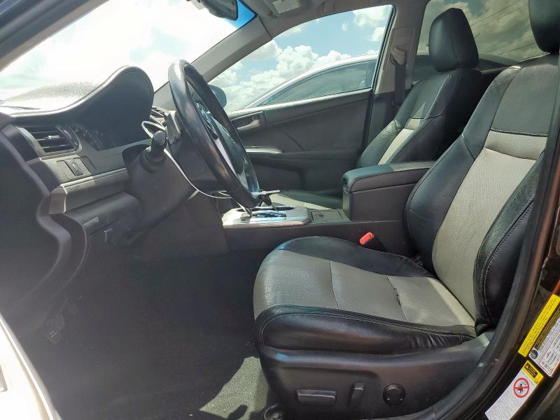 4T1BF1FK2CU609220 - 2012 TOYOTA CAMRY BASE BLACK photo 7