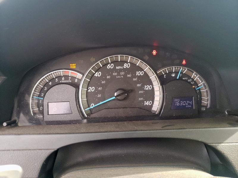 4T1BF1FK2CU609220 - 2012 TOYOTA CAMRY BASE BLACK photo 9