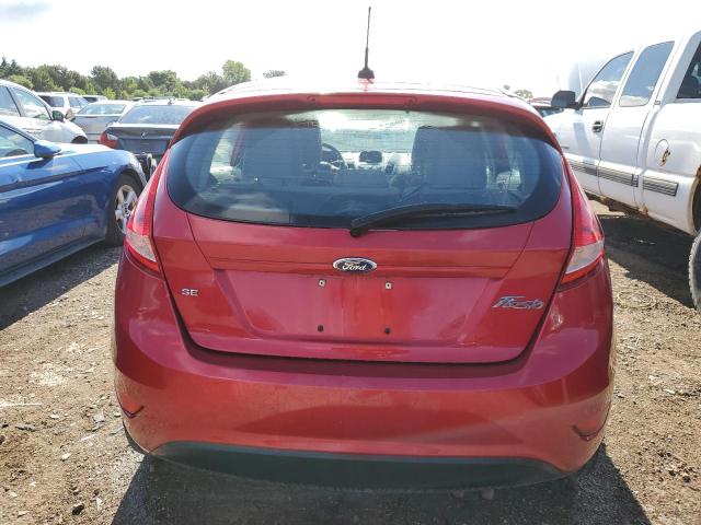 3FADP4EJ0BM193522 - 2011 FORD FIESTA SE RED photo 6