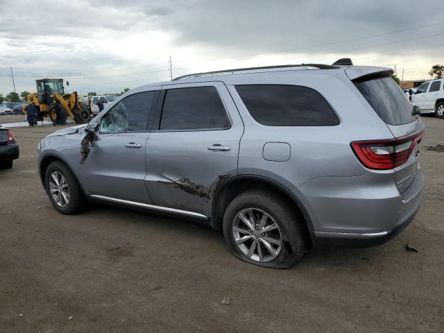 1C4RDJDG0FC244702 - 2015 DODGE DURANGO LIMITED SILVER photo 2