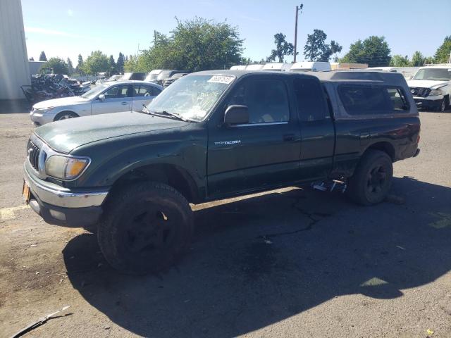 5TESN92N91Z769797 - 2001 TOYOTA TACOMA XTRACAB PRERUNNER GREEN photo 1