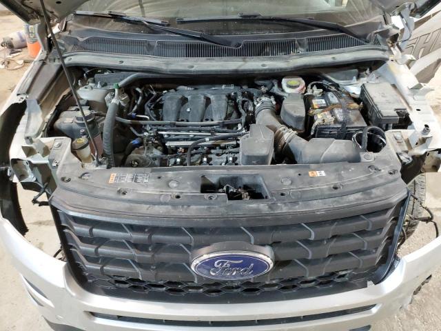 1FM5K8AR2JGA99579 - 2018 FORD EXPLORER POLICE INTERCEPTOR SILVER photo 12