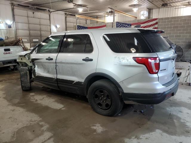 1FM5K8AR2JGA99579 - 2018 FORD EXPLORER POLICE INTERCEPTOR SILVER photo 2