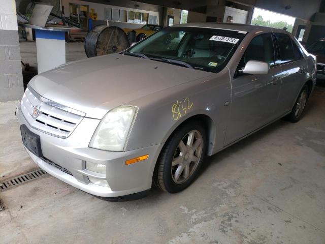 1G6DW677760137258 - 2006 CADILLAC STS SILVER photo 2