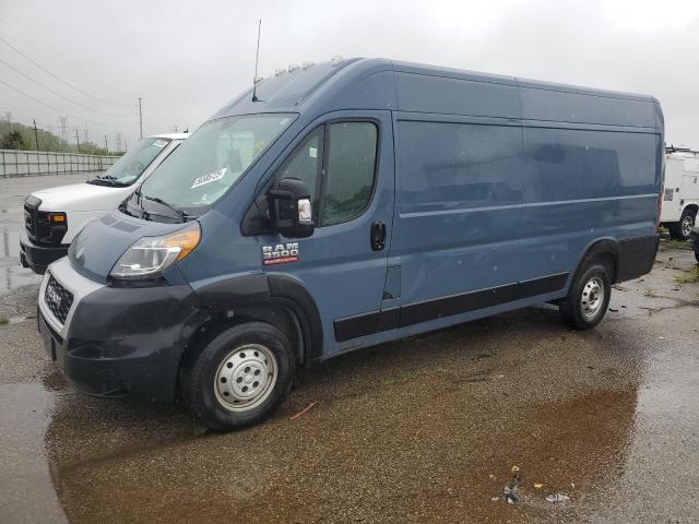 3C6URVJG2KE561771 - 2019 RAM PROMASTER 3500 HIGH ლურჯი ფოტო 1
