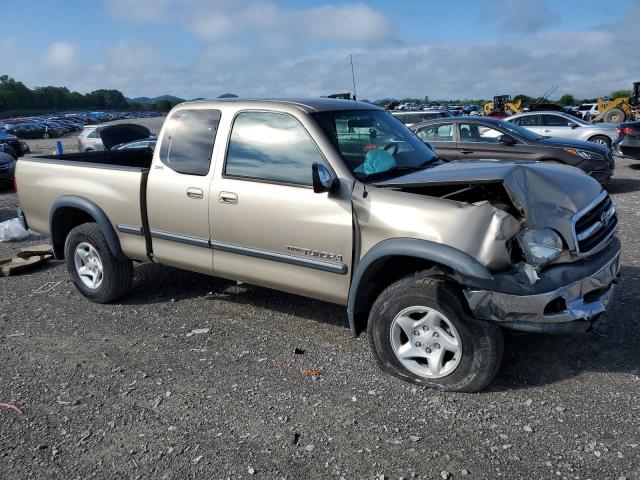 5TBBT44111S214447 - 2001 TOYOTA TUNDRA ACCESS CAB 金色 照片 4