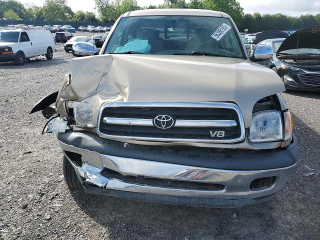 5TBBT44111S214447 - 2001 TOYOTA TUNDRA ACCESS CAB 金色 照片 5