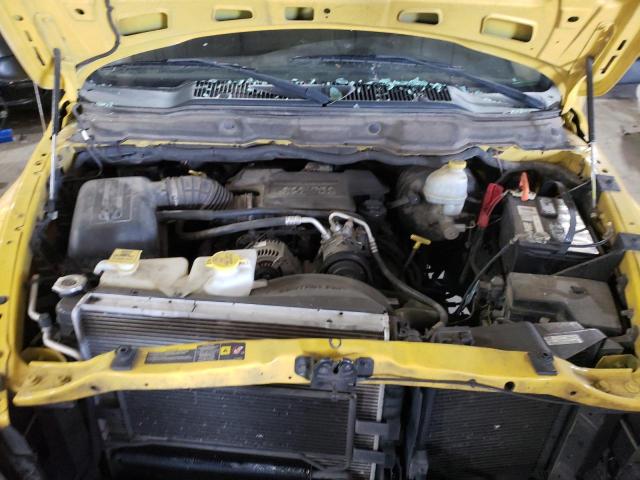 1D7HU18D35J535142 - 2005 DODGE RAM 1500 ST YELLOW photo 11