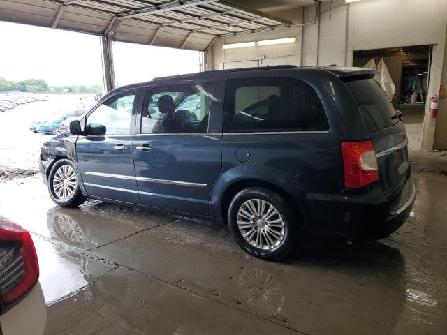 2C4RC1CG2DR801828 - 2013 CHRYSLER TOWN & COU TOURING L BLUE photo 2