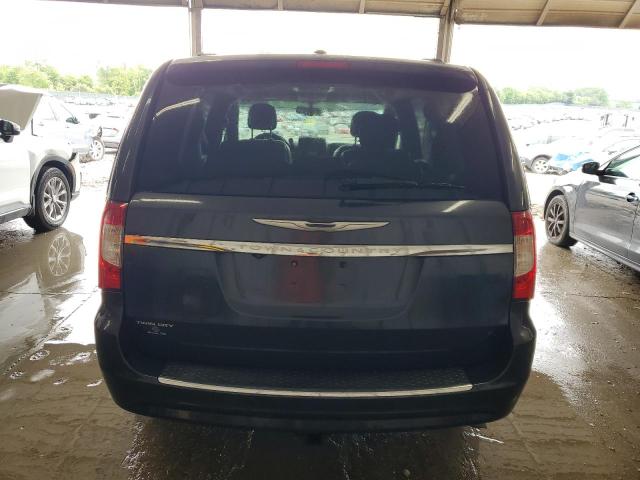 2C4RC1CG2DR801828 - 2013 CHRYSLER TOWN & COU TOURING L BLUE photo 6