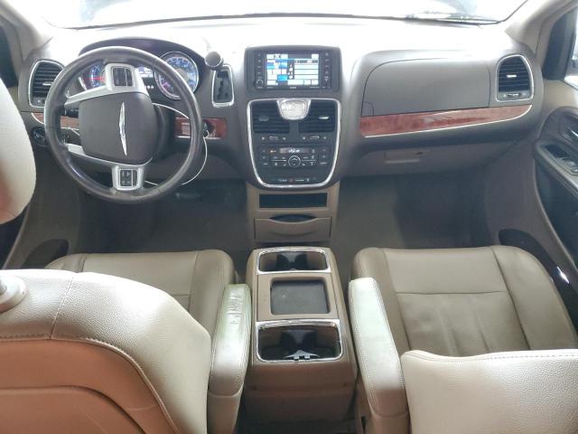 2C4RC1CG2DR801828 - 2013 CHRYSLER TOWN & COU TOURING L BLUE photo 8