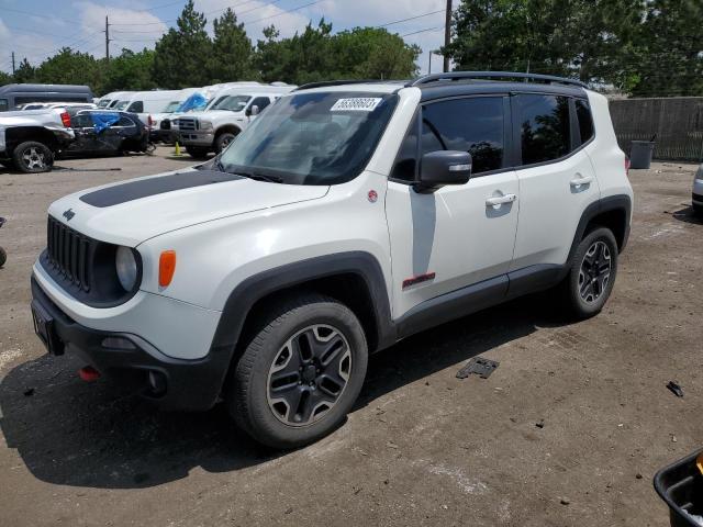 ZACCJBCT8GPC47590 - 2016 JEEP RENEGADE TRAILHAWK WHITE photo 1