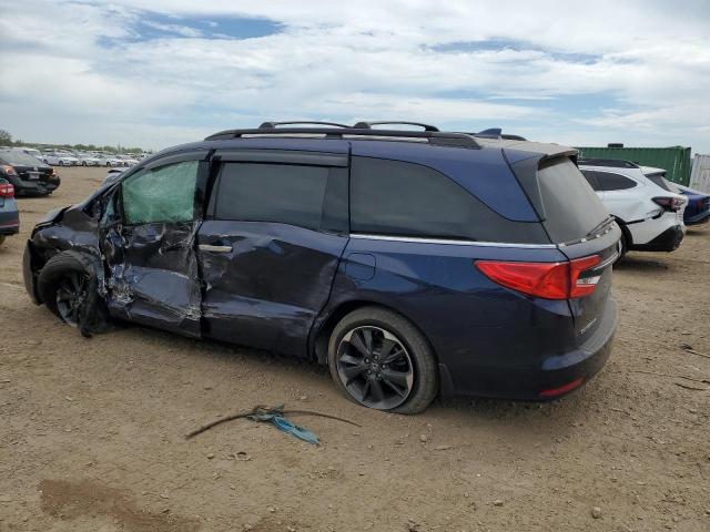 5FNRL6H94NB043446 - 2022 HONDA ODYSSEY ELITE ლურჯი ფოტო 2