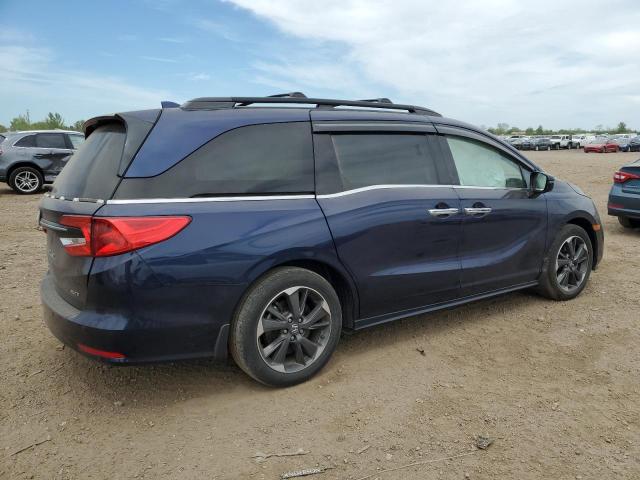 5FNRL6H94NB043446 - 2022 HONDA ODYSSEY ELITE ლურჯი ფოტო 3
