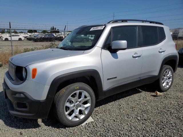 ZACCJBBB4HPE89190 - 2017 JEEP RENEGADE LATITUDE SILVER photo 1