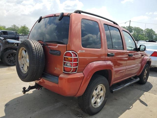 1J4GL58K62W215725 - 2002 JEEP LIBERTY LIMITED ORANGE photo 3