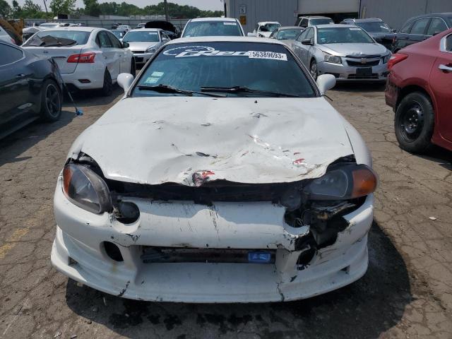 JHMEG124XRS000370 - 1994 HONDA CIVIC DEL SOL S WHITE photo 5