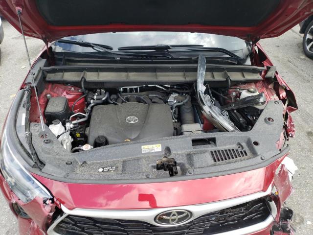 5TDGZRBH1NS575773 - 2022 TOYOTA HIGHLANDER XLE Rot Foto 12