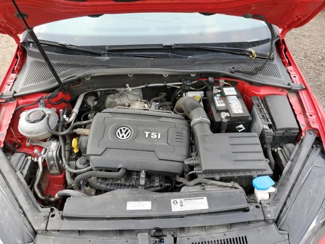 3VWH17AU6JM752095 - 2018 VOLKSWAGEN GOLF ALLTR S RED photo 11