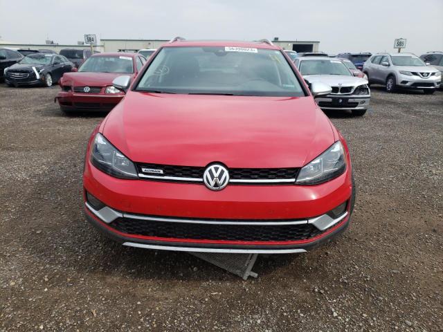 3VWH17AU6JM752095 - 2018 VOLKSWAGEN GOLF ALLTR S RED photo 5