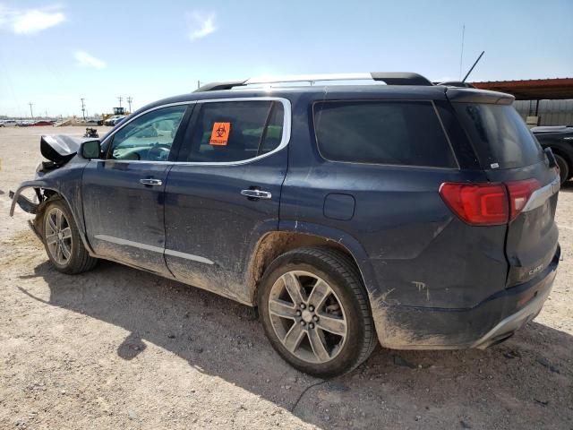 1GKKNXLS5JZ200535 - 2018 GMC ACADIA DENALI BLUE photo 2