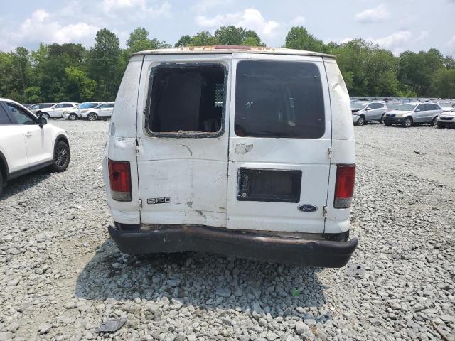 1FTRE14WX5HA68277 - 2005 FORD ECONOLINE E150 VAN WHITE photo 6