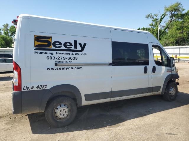 3C6TRVDG6GE127125 - 2016 RAM PROMASTER 2500 HIGH თეთრი ფოტო 3