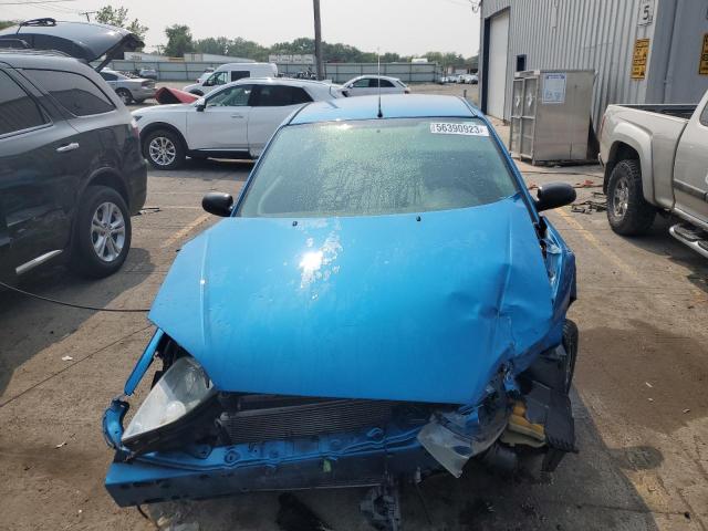 1FAHP31N67W218967 - 2007 FORD FOCUS ZX3 BLUE photo 5