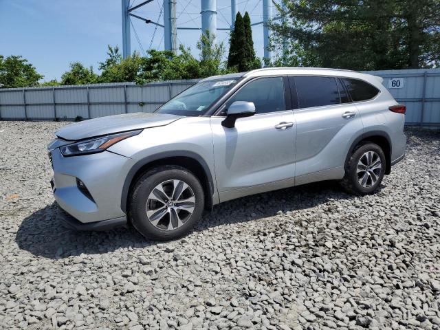 5TDHZRBH9LS506413 - 2020 TOYOTA HIGHLANDER XLE SILVER photo 1