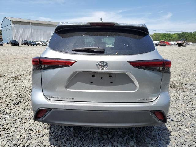 5TDHZRBH9LS506413 - 2020 TOYOTA HIGHLANDER XLE SILVER photo 6