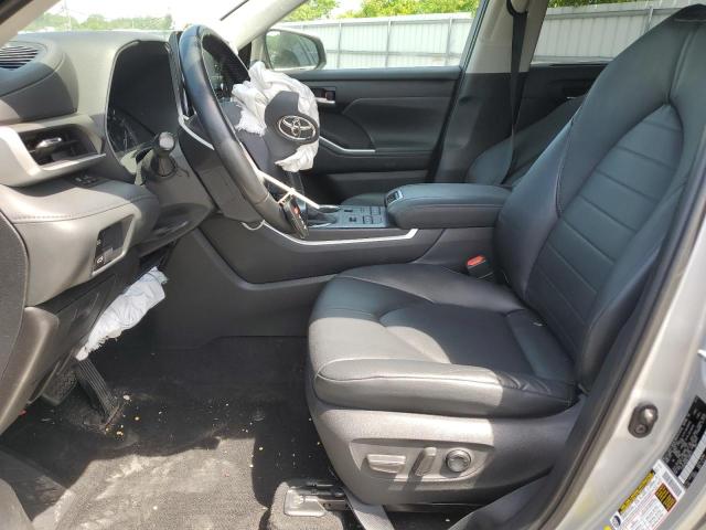 5TDHZRBH9LS506413 - 2020 TOYOTA HIGHLANDER XLE SILVER photo 7