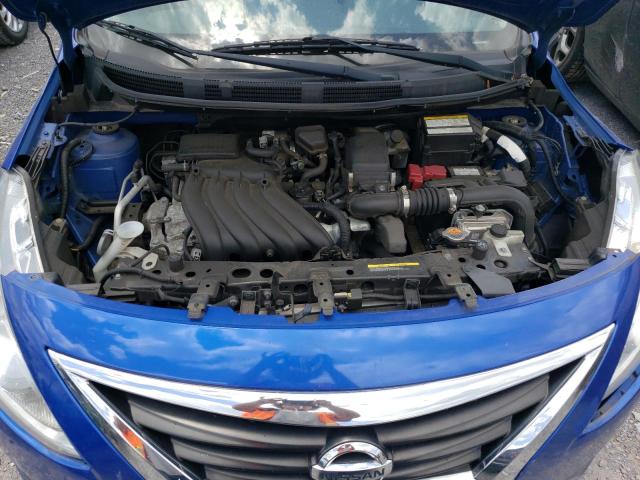 3N1CN7AP0HL802679 - 2017 NISSAN VERSA S BLUE photo 11