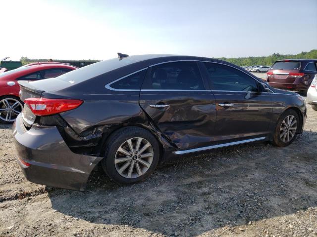 5NPE34AF7HH448774 - 2017 HYUNDAI SONATA HYB SPORT BROWN photo 3