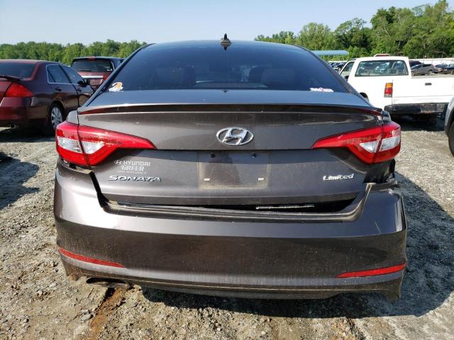 5NPE34AF7HH448774 - 2017 HYUNDAI SONATA HYB SPORT BROWN photo 6