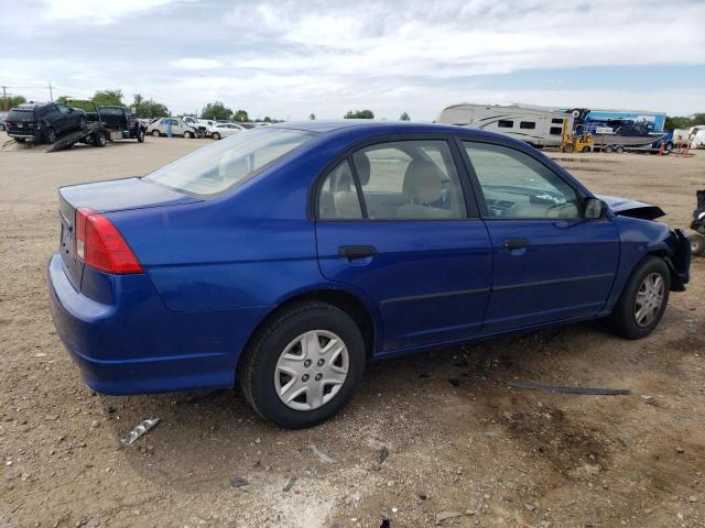 2HGES16335H569484 - 2005 HONDA CIVIC DX VP ლურჯი ფოტო 3