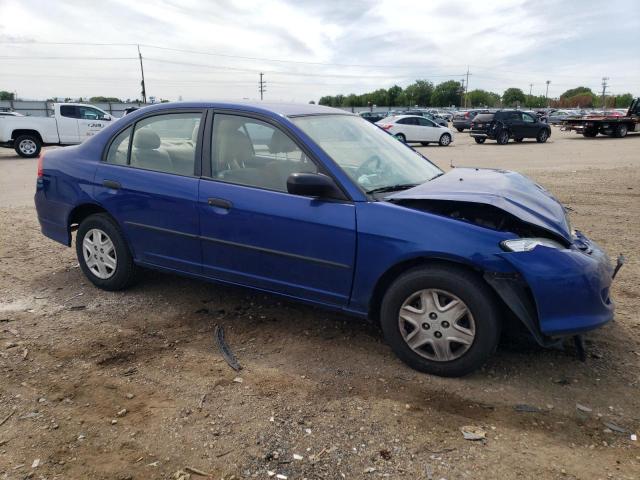 2HGES16335H569484 - 2005 HONDA CIVIC DX VP ლურჯი ფოტო 4