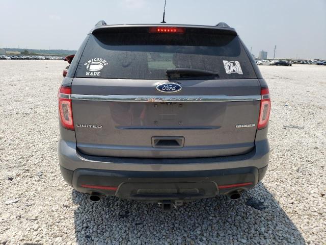 1FM5K7F8XEGA07991 - 2014 FORD EXPLORER LIMITED GRAY photo 6