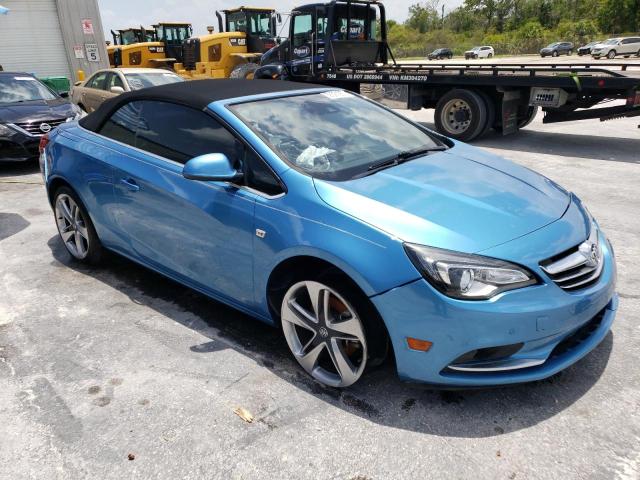 W04WJ3N52HG106122 - 2017 BUICK CASCADA SPORT TOURING BLUE photo 4