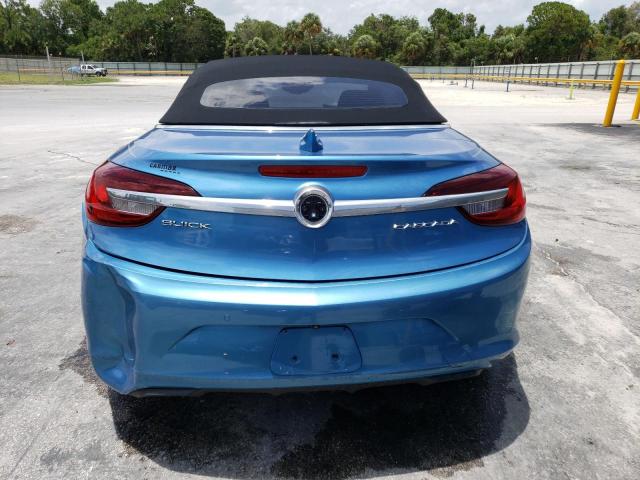 W04WJ3N52HG106122 - 2017 BUICK CASCADA SPORT TOURING BLUE photo 6