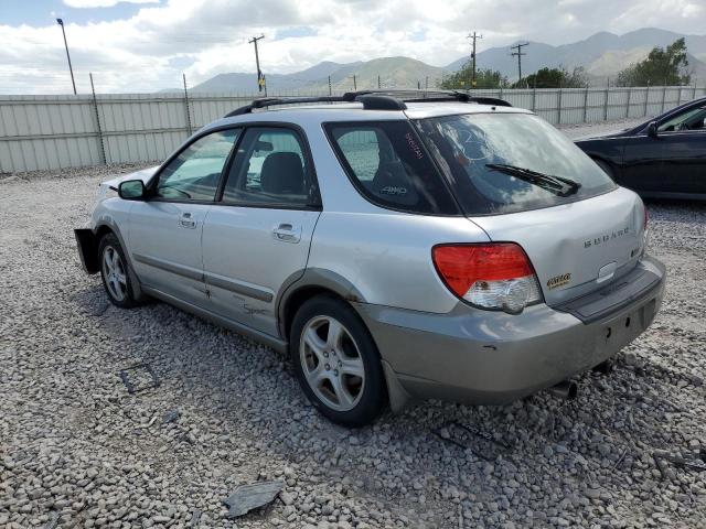 JF1GG68534H812872 - 2004 SUBARU IMPREZA OUTBACK SPORT SILVER photo 2