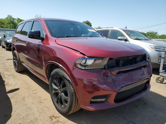 1C4RDJDG4KC836467 - 2019 DODGE DURANGO GT BURGUNDY photo 4