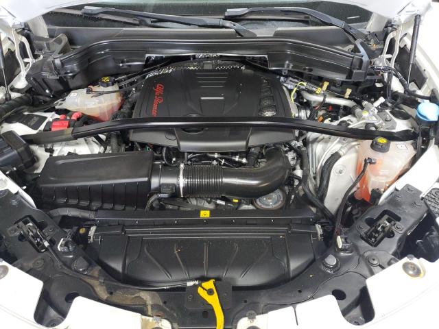 ZASPAKBN6M7D20721 - 2021 ALFA ROMEO STELVIO TI თეთრი ფოტო 12