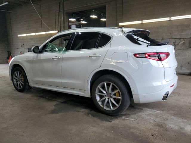 ZASPAKBN6M7D20721 - 2021 ALFA ROMEO STELVIO TI თეთრი ფოტო 2