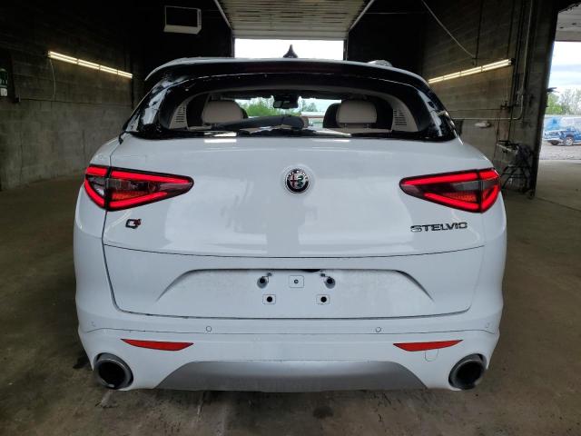 ZASPAKBN6M7D20721 - 2021 ALFA ROMEO STELVIO TI თეთრი ფოტო 6