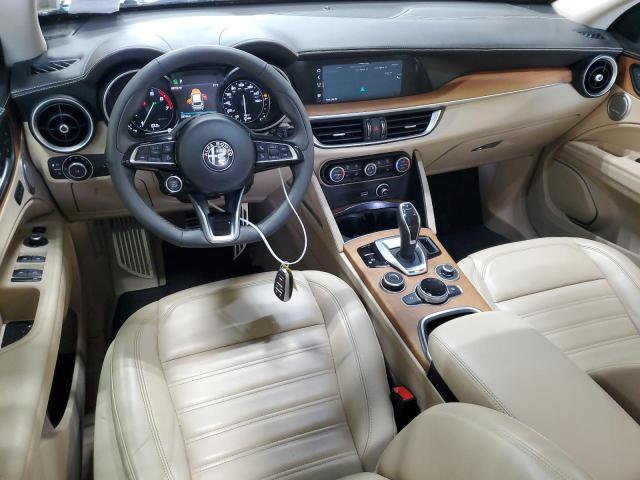 ZASPAKBN6M7D20721 - 2021 ALFA ROMEO STELVIO TI თეთრი ფოტო 8