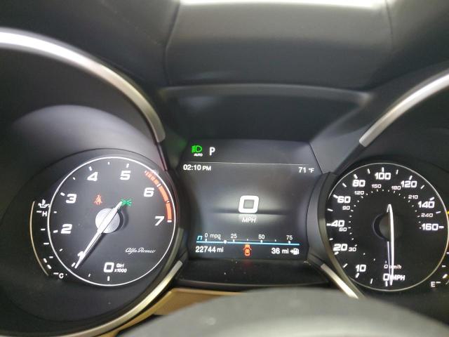 ZASPAKBN6M7D20721 - 2021 ALFA ROMEO STELVIO TI თეთრი ფოტო 9