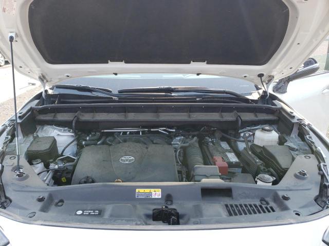 5TDGZRBH2LS519368 - 2020 TOYOTA HIGHLANDER XLE 白色 照片 12