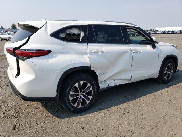 5TDGZRBH2LS519368 - 2020 TOYOTA HIGHLANDER XLE 白色 照片 3