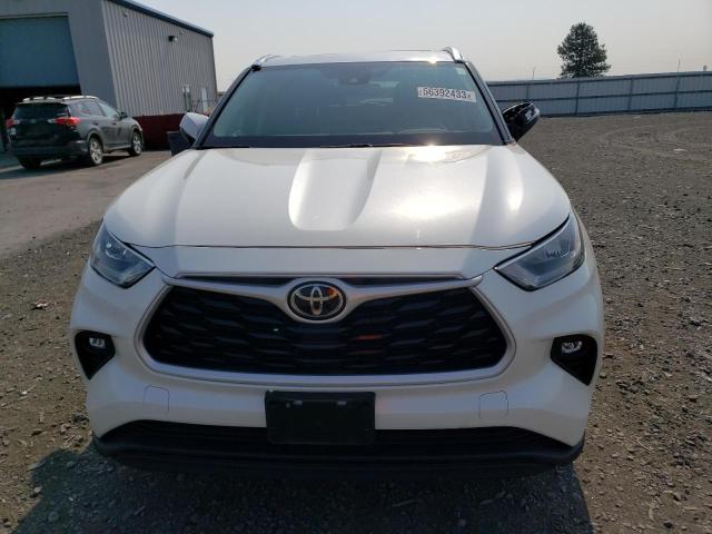 5TDGZRBH2LS519368 - 2020 TOYOTA HIGHLANDER XLE 白色 照片 5